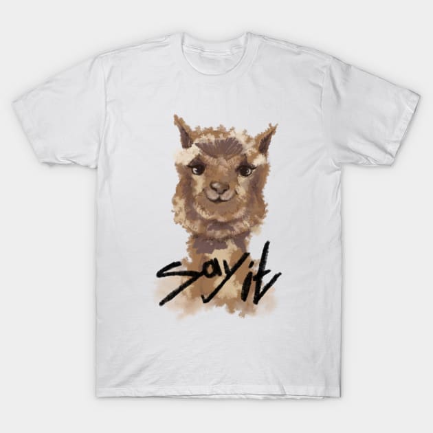 Alpaca Paca T-Shirt by Povilesa